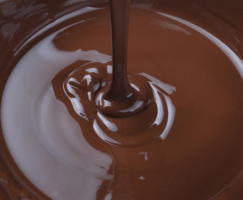 liquid chocolate cacao paste